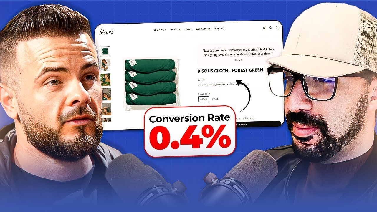 Conversion Rate 0.4% | ecommerce episode thumbnail B